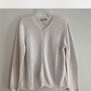 Pendleton Women's Light Cream Cardigan